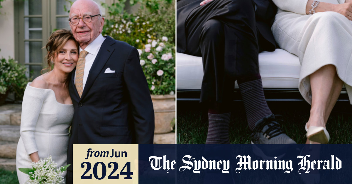 Footwear fashion: The verdict on Rupert Murdoch’s wedding sneakers